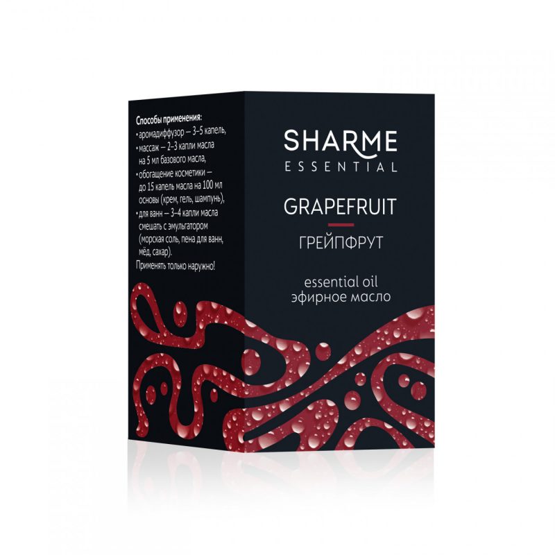 Эфирное масло «Грейпфрут» Sharme Essential, 5 мл